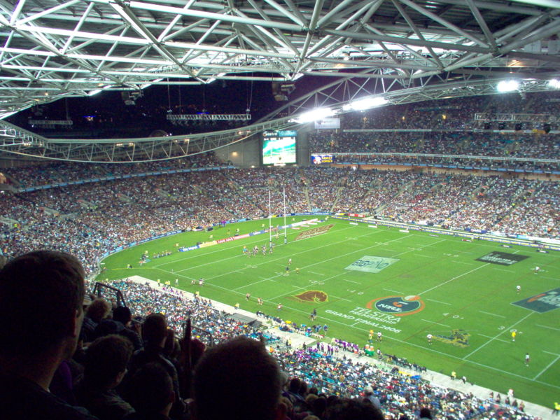 Football - http://en.wikipedia.org/wiki/File:NRL_Grand_Final_2006.JPG