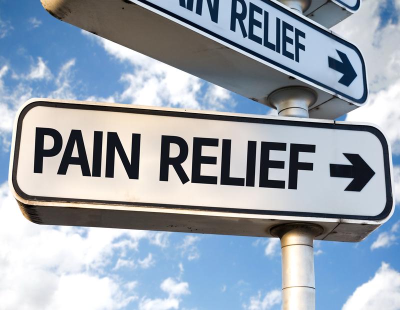 Pain Relief Sign